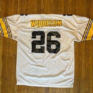 Vintage Champion Pittsburgh Steelers Rod Woodson Team Jersey Size 52